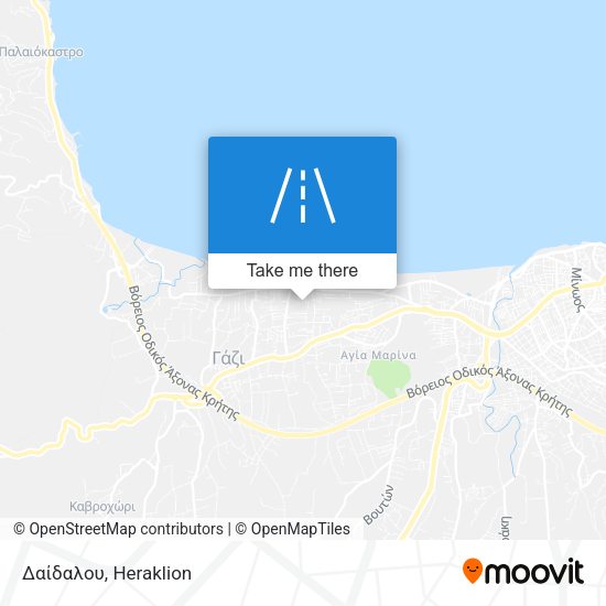 Δαίδαλου map