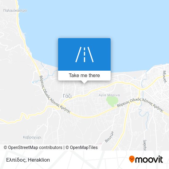 Ελπίδος map