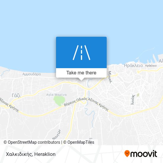 Χαλκιδικής map