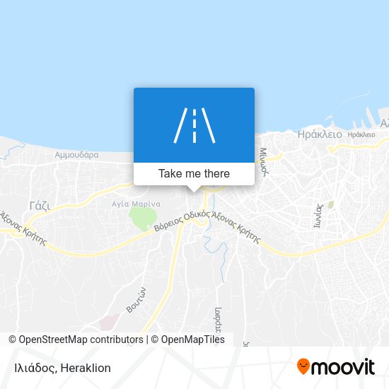 Ιλιάδος map