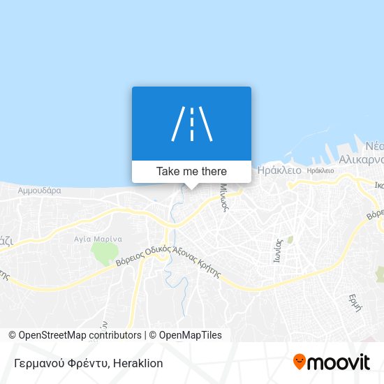 Γερμανού Φρέντυ map