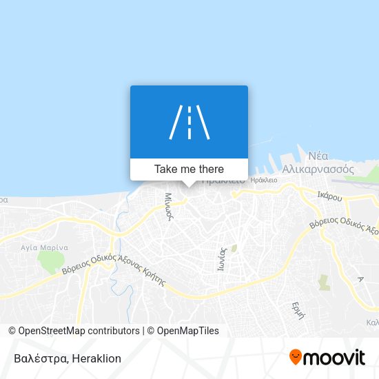 Βαλέστρα map