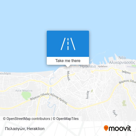 Πελασγών map