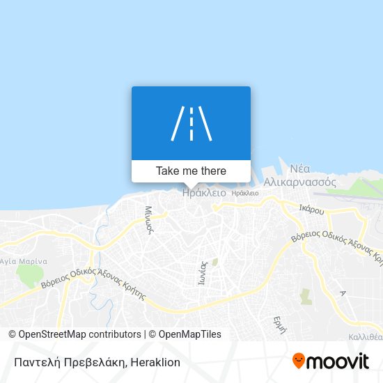 Παντελή Πρεβελάκη map