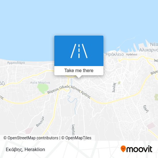 Εκάβης map