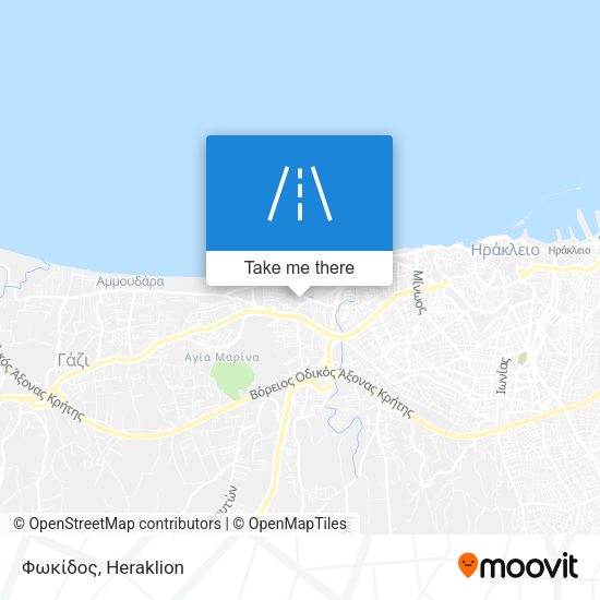 Φωκίδος map