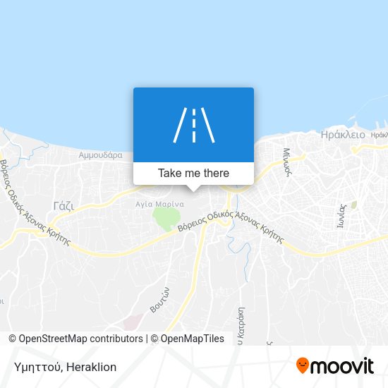 Υμηττού map