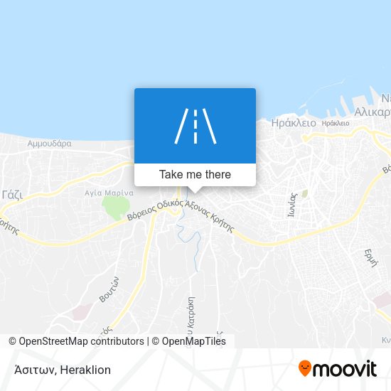 Άσιτων map