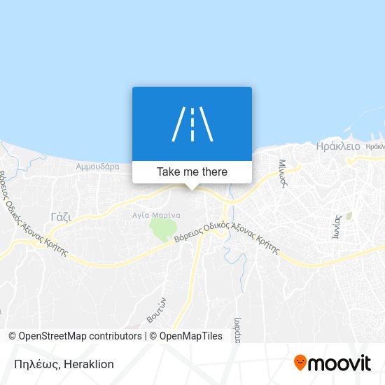 Πηλέως map