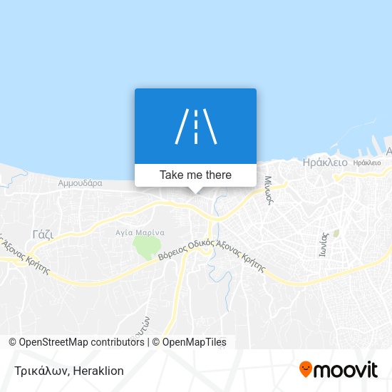 Τρικάλων map