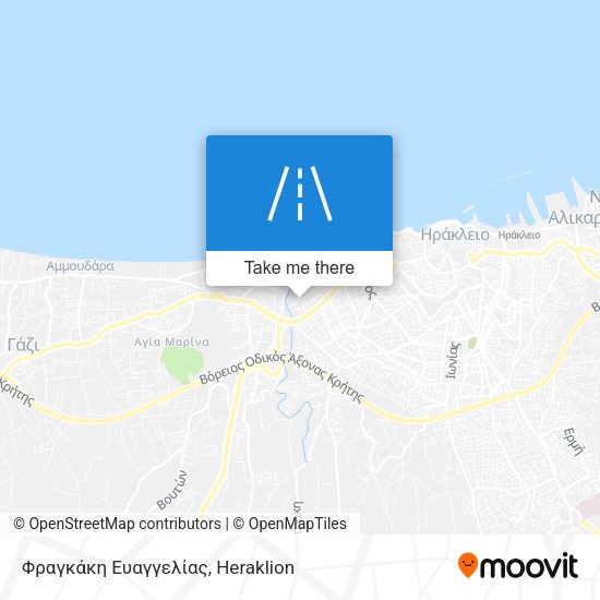 Φραγκάκη Ευαγγελίας map