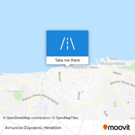 Αντωνίου Συμιακού map