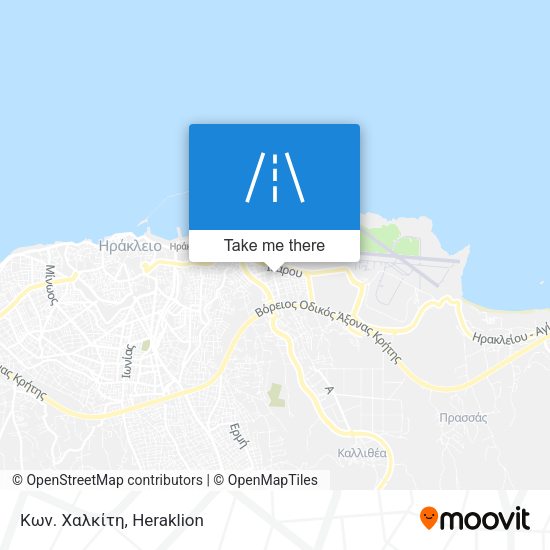 Κων. Χαλκίτη map