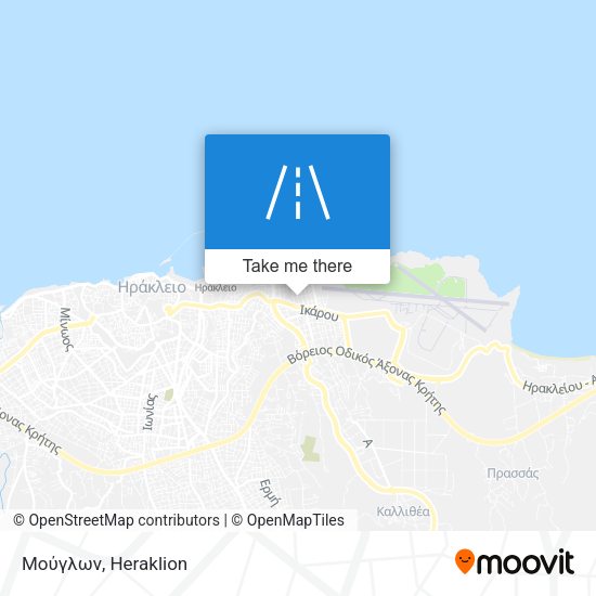 Μούγλων map