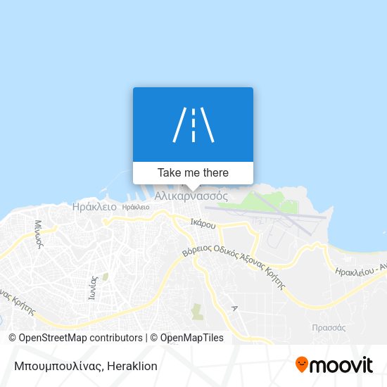 Μπουμπουλίνας map