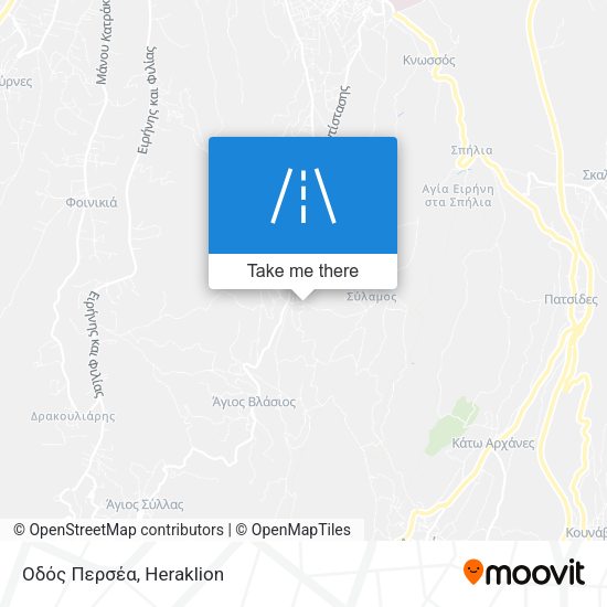 Οδός Περσέα map
