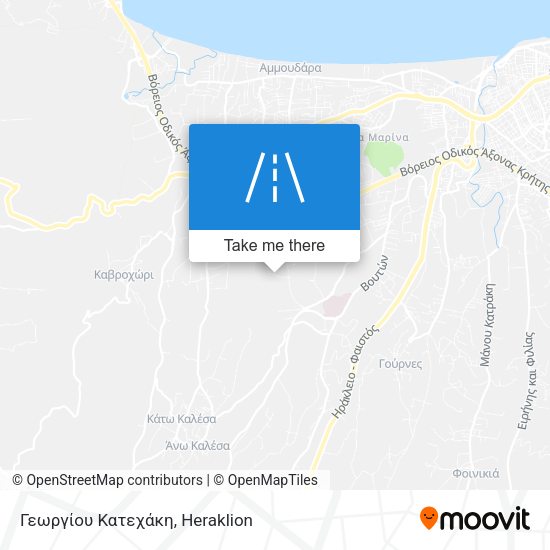 Γεωργίου Κατεχάκη map