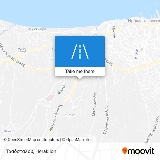 Τραόσταλου map