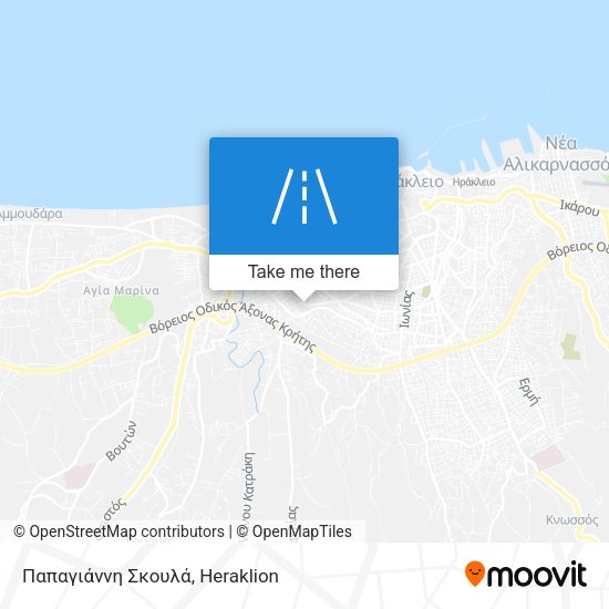Παπαγιάννη Σκουλά map