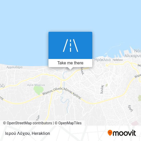 Ιερού Λόχου map