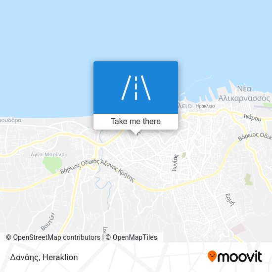 Δανάης map