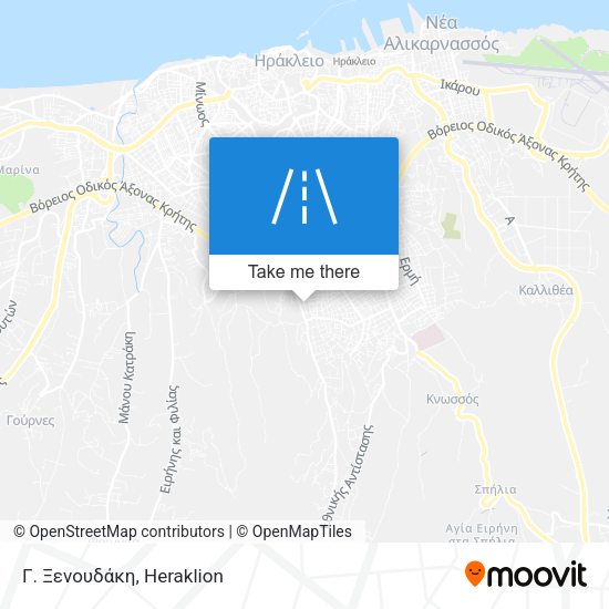 Γ. Ξενουδάκη map