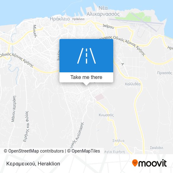 Κεραμεικού map