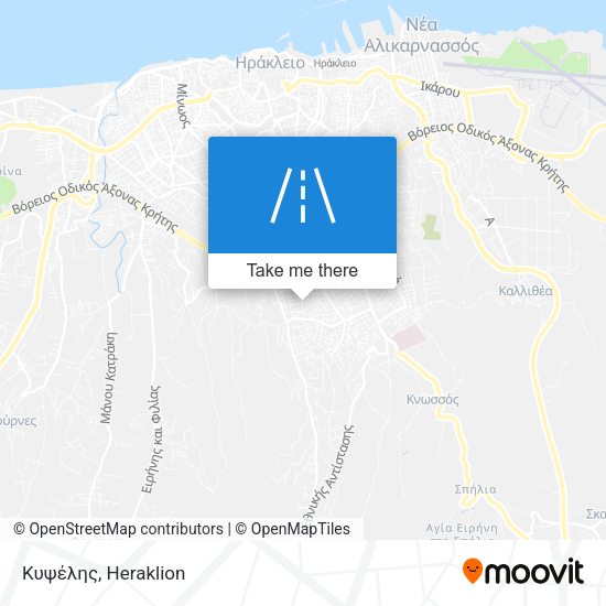 Κυψέλης map