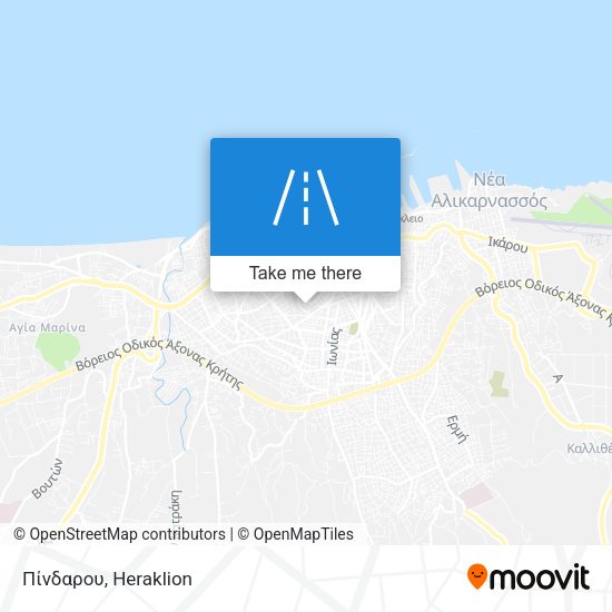 Πίνδαρου map