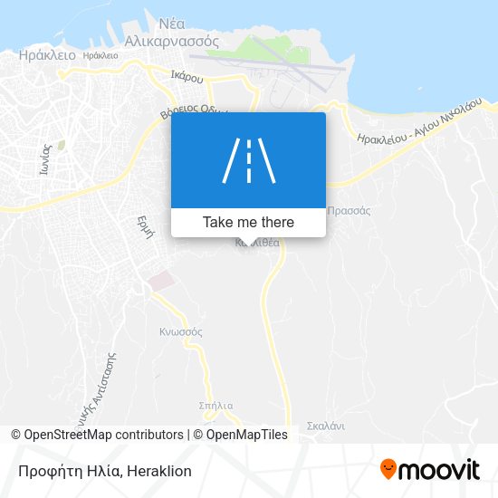 Προφήτη Ηλία map