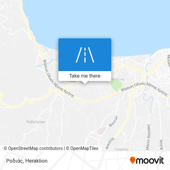 Ροδιάς map