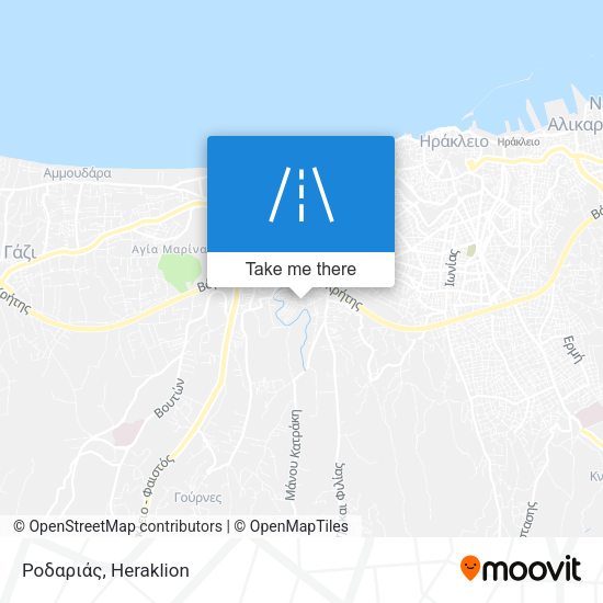 Ροδαριάς map