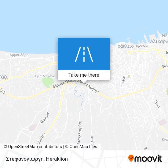 Στεφανογιώργη map