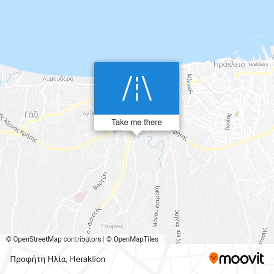 Προφήτη Ηλία map
