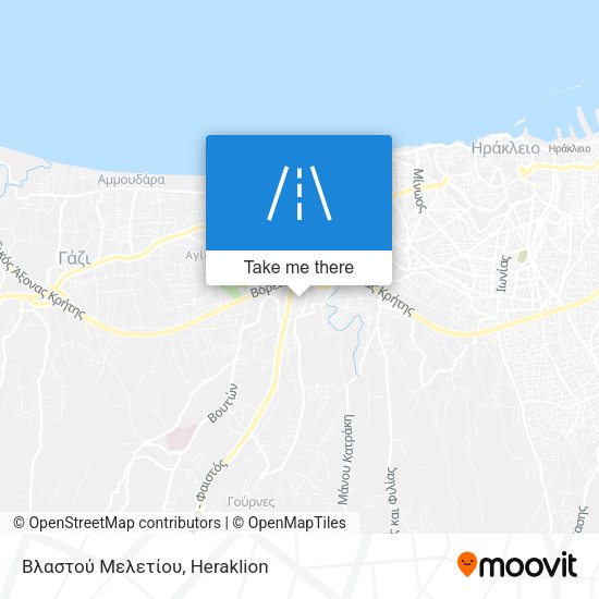 Βλαστού Μελετίου map