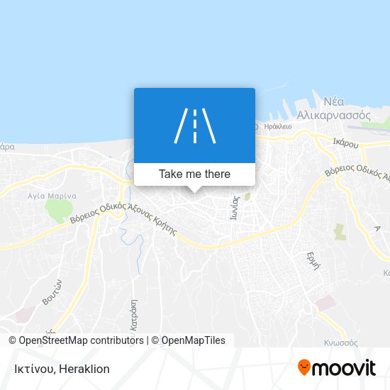 Ικτίνου map
