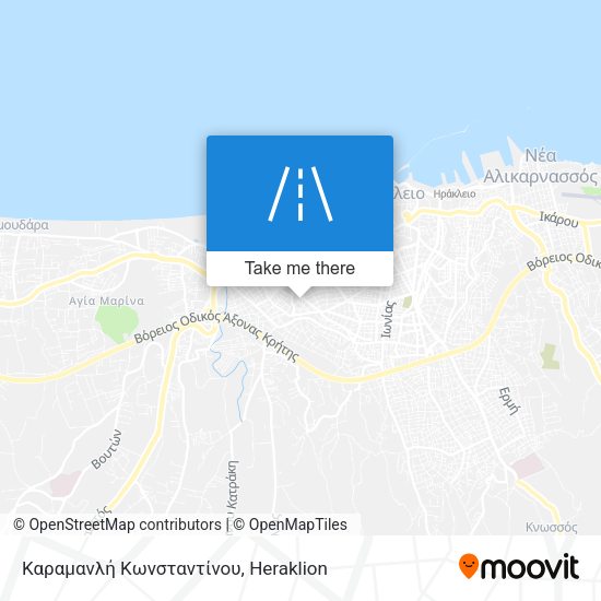 Καραμανλή Κωνσταντίνου map