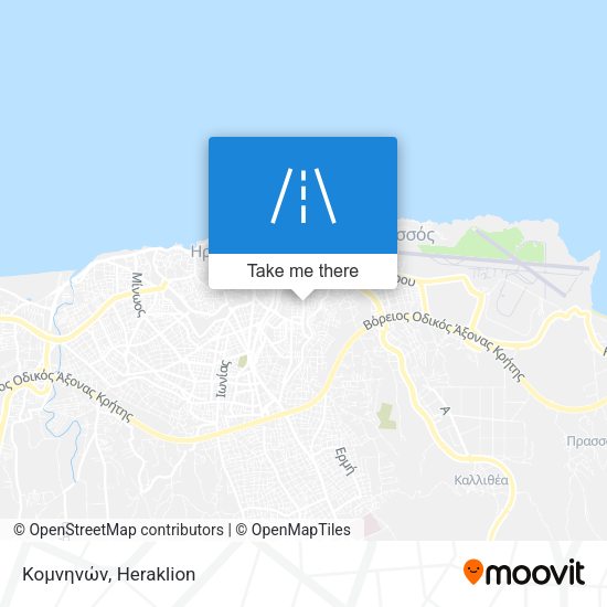Κομνηνών map