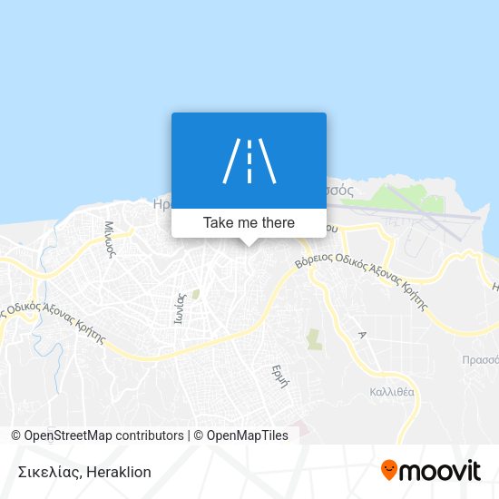 Σικελίας map