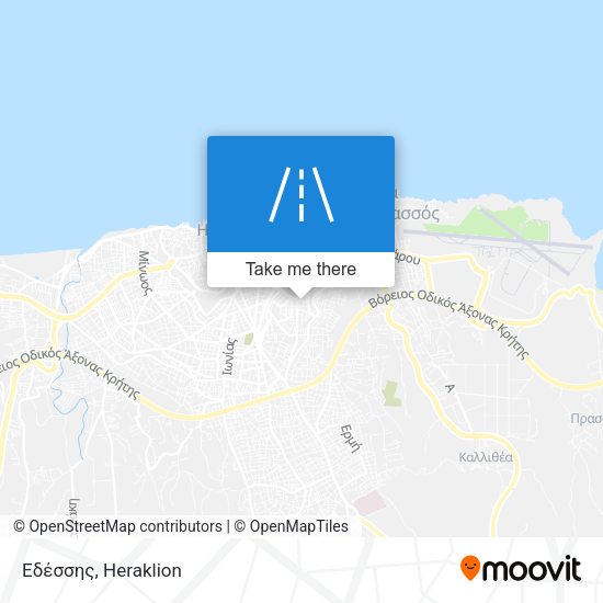 Εδέσσης map