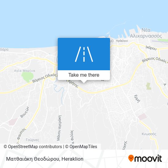 Ματθαιάκη Θεοδώρου map