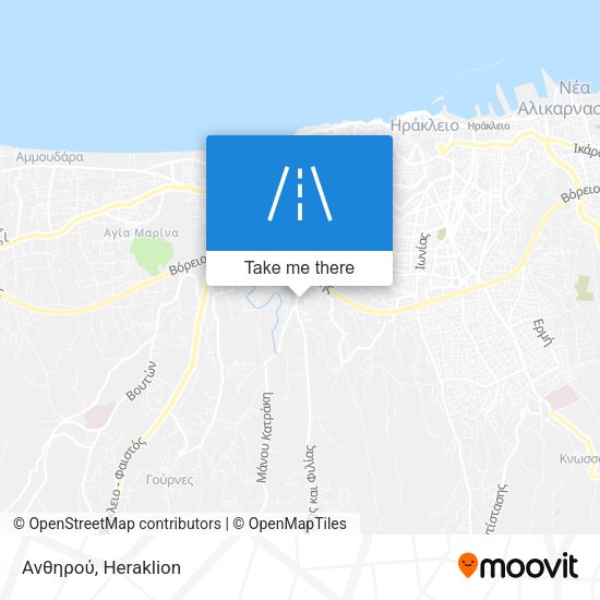 Ανθηρού map