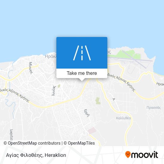 Αγίας Φιλοθέης map