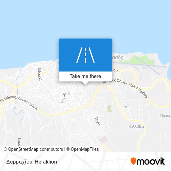 Δυρραχίου map