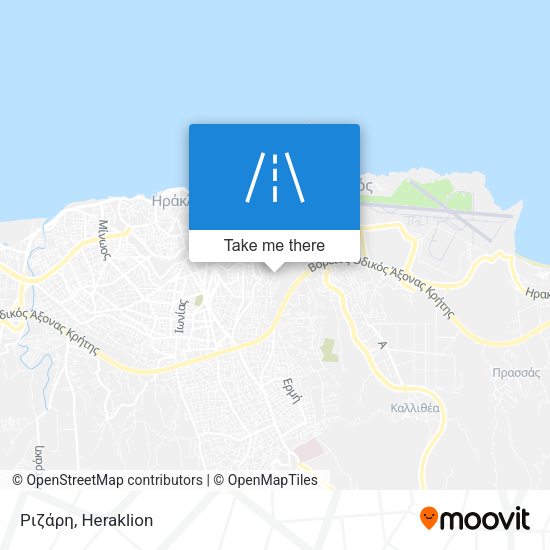 Ριζάρη map