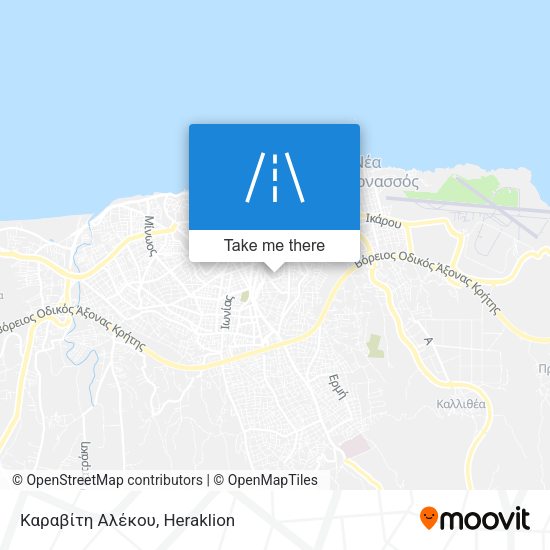 Καραβίτη Αλέκου map