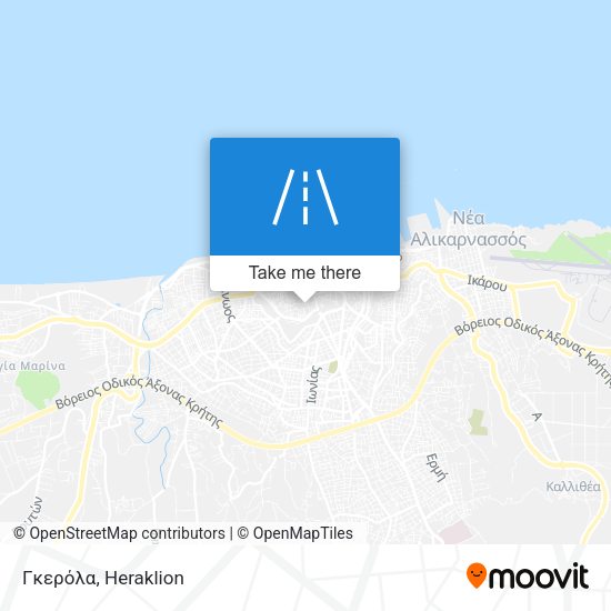 Γκερόλα map