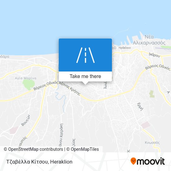 Τζαβέλλα Κίτσου map