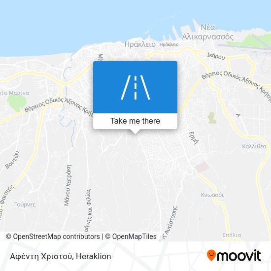 Αφέντη Χριστού map