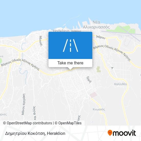 Δημητρίου Κοκότση map